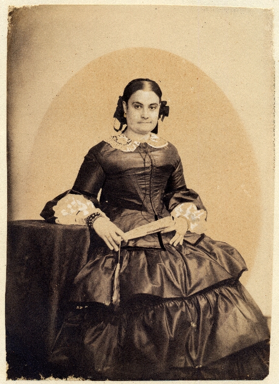 D. Carolina Augusta Vargas de Mello Garrido (bap. 21/04/1823-06/02/1899)